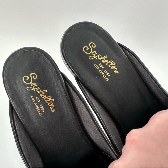 Seychelles wildernes flats size 11 gold metallic tapestry floral festival mules - Picture 7 of 12